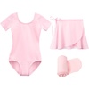 image:imageStelle Ballet Leotards for Girls Toddler Dance Dress Outfit Combo with Skirt and Tights ToddlerLittle KidBig Kid1ballet Pink