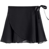 image:imageStelle Ballet Skirt Women Chiffon Sarong Wrap Skirt Adjustable Tie Adult Dance SkirtsBlack