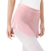 image:imageStelle Ballet Skirt Women Dance Wrap PullOn Skirts for AdultPink