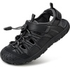 image:imageStelle Boys Girls ClosedToe Hiking Water Summer Sport Sandals  Adjustable HookandLoop Straps Outdoor amp Beach Play NonSlip Traction Outsole QuickDrying Materials Toddler to Big KidsBlack