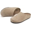image:imageStelle Clogs Women Mens Arch Support Suede Soft Cork Footbed Sandals Potato Shoes Slip on Home Slippers NonSlip ComfortAtaupe