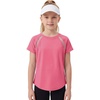 image:imageStelle Girls Athletic Shirts Short Sleeve Crewneck T Shirts Active Sports Top Soccer Gym Workout Tshirt Summer Tees for KidWatermelon