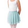 image:imageStelle Girls Ballet Skirt Pull On High Waist Dance Wrap Skirt Layered Ruffle Chiffon Skirt Kid Toddler Ballerina ClothesLight Blue