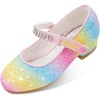Glitter Mary Jane-rainbow