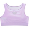 image:imageStelle Girls Metallic Dance Tops Sparkly Crew Neck Crop Tank Tops Shiny Sleeveless Racerback Dancewear for GymnasticsLavender