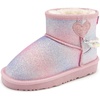 image:imageStelle Girls Snow Boots Warm Winter Boots for ToddlersLittleBig KidsRainbow Blue