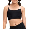 image:imageStelle Girls Sports Bra Training Bra Spaghetti Strap Y Back Bra Yoga Crop Top for Teens KidsBlack