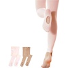 1-pair Ballet Pink+1-pair Tan