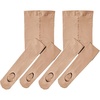 image:imageStelle Girls Women Ballet Dance Convertible Tights Ultra Soft Pro Transition Tights2pair Tan