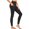 image:imageStelle High Waisted Yoga Leggings with Pockets Buttery Soft Workout Yoga Pants for Women Tummy Control Running Gym1brushed Buttery Softblack