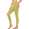image:imageStelle High Waisted Yoga Leggings with Pockets Buttery Soft Workout Yoga Pants for Women Tummy Control Running GymBrushed Buttery Softgolden Lime