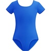 image:imageStelle Leotards for Girls Ballet Scoop Neck Short Sleeve Leotard Gymnastics Dance UnitardsSapphire
