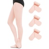 3 Pairs-ballet Pink