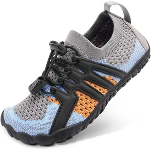 image:imageSTELLE Water Shoes for Kids Girls Boys Barefoot Shoes with Adjustable Laces Quick Drying Beach Sports Non Slip Swimming HikingGlacial Ember