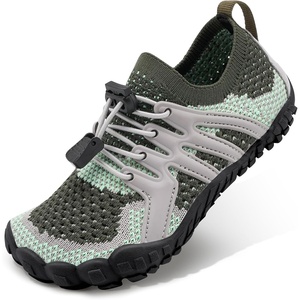 image:imageSTELLE Water Shoes for Kids Girls Boys Barefoot Shoes with Adjustable Laces Quick Drying Beach Sports Non Slip Swimming HikingGrey