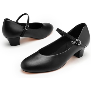 image:imageStelle 15 Character Shoes for Women Dance Shoes Stylish Ankle Strap for Ballroom Salsa Tango Flamenco LatinBlack