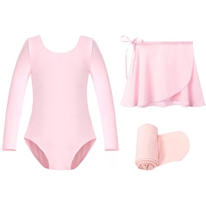 image:imageStelle Ballet Leotards for Girls Toddler Dance Dress Outfit Combo with Skirt and Tights ToddlerLittle KidBig KidBallet Pink