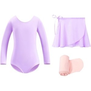 image:imageStelle Ballet Leotards for Girls Toddler Dance Dress Outfit Combo with Skirt and Tights ToddlerLittle KidBig KidLavender