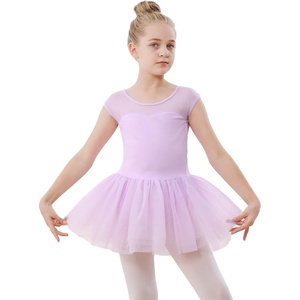image:imageStelle Ballet Leotards for Girls Toddler Leotard with Tutu Skirt Dance Tutu Dress LittleBig Kid01purple