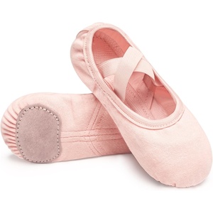 image:imageStelle Ballet Shoes Toddler Slippers Highly Elastic Canvas Girls Ballerina Dance Shoes for ToddlerLittle KidBig KidWomenBallet Pink