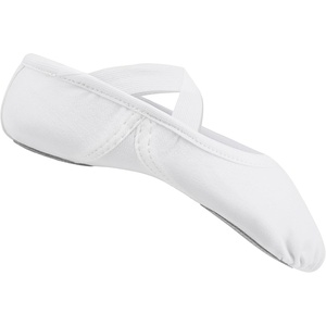 image:imageStelle Ballet Shoes for Women Highly Stretch Canvas Dance Slipper Ballet Mesh Flats NonSlip YogaWhite