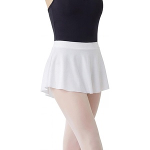 image:imageStelle Ballet Skirt Women Pull On HighLow Dance Wrap Skirts Adult Elastic Mini Skirt Ballerina OutfitWhite