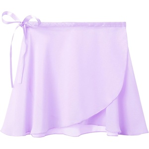 image:imageStelle Ballet Skirts for Girls Toddler Dance Skirt Chiffon Kids Ballet Wrap Skirts02lavender Adjustable Tie