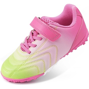image:imageStelle Baseball Cleats Girls Boys Soccer Shoes Futsal MultiSport  Turf Outsole Indoor SoccerampSoftball Lightweight Upper Elastic Laces HookandLoop Strap TrainingampPractice Youth AthletesPopsicle