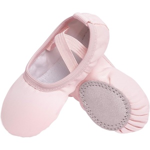 image:imageStelle Canvas Ballet Shoes Toddler Girls Ballet Slippers NoTie Boys Dance ShoesBallet Pink