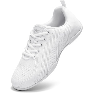 image:imageStelle Cheer Shoes Girls Women White Cheerleading Shoes Breathable Youth Dance Sneakers for Competition Training TennisWhite