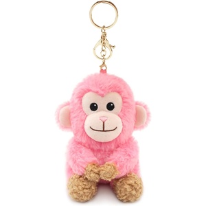 image:imageStelle Cute Softball Plush Keychain for Backpack Kawaii Fuzzy Pink Bag Charm Soft Keychain Accessories Gifts for GirlsPinkmonkey