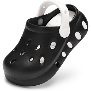 image:imageStelle Garden Clogs for Girls Boys Slip on Sandals Kids Water Shoes Classic Slides Slippers Beach Indoor OutdoorLittle KidsBig KidsBlack