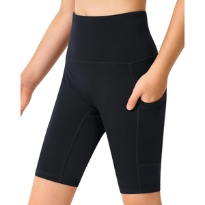 image:imageStelle Girls 48 Volleyball Shorts Youth Bike Shorts Athletic Yoga Dance Gymnastics Compression Shorts with Pockets8black