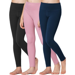 image:imageStelle Girls Athletic Leggings Kids Dance Workout Running Yoga Pants with Hidden PocketBlacknavypink