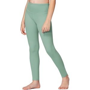 image:imageStelle Girls Athletic Leggings Kids Dance Workout Running Yoga Pants with Hidden PocketJade Green
