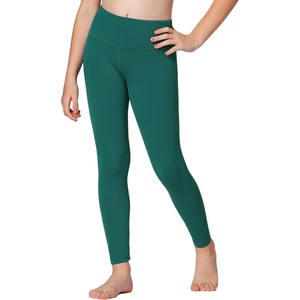 image:imageStelle Girls Athletic Leggings Kids Dance Workout Running Yoga Pants with Hidden PocketTeal