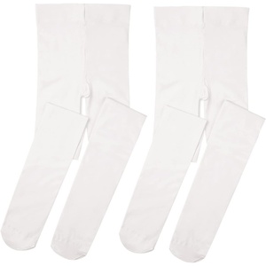 image:imageStelle Girls Ballet Dance Students School Footed Tight ToddlerLittle KidBig Kid2packwhite