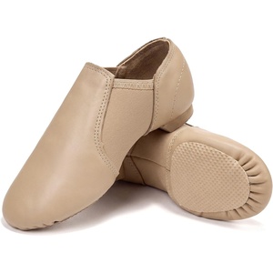 image:imageStelle Girls Jazz Shoes AntiSlip Leather Dance ShoesTan