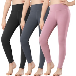 image:imageStelle Girls Leggings Yoga Pants Youth Athletic Dance Running Active Tights PackBlackcharcoalpink