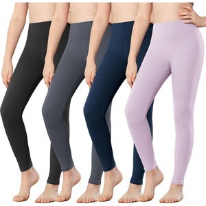 image:imageStelle Girls Leggings Yoga Pants Youth Athletic Dance Running Active Tights PackBlacknavycharcoallavender
