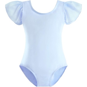image:imageStelle Girls Leotards Black Ballet Dance Leotards Ruffle Short Sleeve Gymnastics OutfitsToddlerLittle KidBig KidBlue