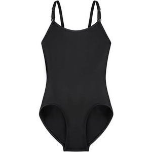 image:imageStelle Girls Nude Leotard Seamless Undergarment Camisole with Adjustable Straps for DanceBalletGymnasticsBlack