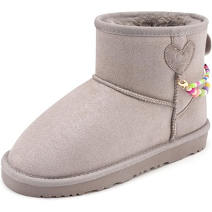 image:imageStelle Girls Snow Boots Warm Winter Boots for ToddlersLittleBig KidsGrey