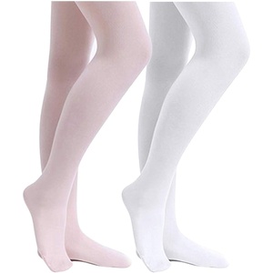 image:imageStelle Girls Ultra Soft Pro Dance TightBallet Footed Tight ToddlerLittle KidBig KidBallet Pinkwhite