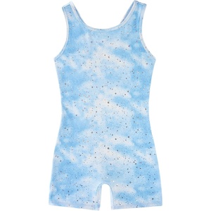 image:imageStelle Gymnastics Leotards for Girls Sleeveless Biketard Dance Leotard Tumbling OutfitsCloudburst Blue