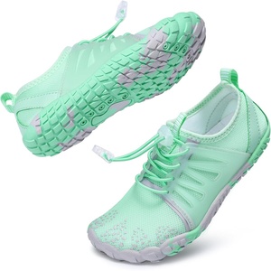 image:imageStelle Kids Water Shoes for Girls Boys Swim Beach Hiking Pool NonSlip Shoes Barefoots for ToddlerLittleBig KidsMint Green