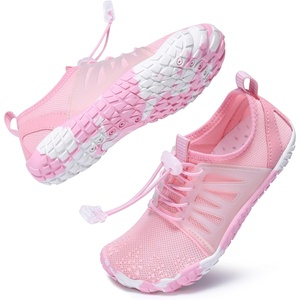 image:imageStelle Kids Water Shoes for Girls Boys Swim Beach Hiking Pool NonSlip Shoes Barefoots for ToddlerLittleBig KidsPink