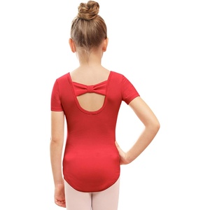 image:imageStelle Leotard for Girls Black Ballet Dance Leotard Gymnastics Outfits with Bow Back ToddlerLittleBig Kids1red