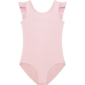image:imageStelle Leotards for Girls Ballet Dancewear Ruffle Flutter Sleeve Leotard UnitardsBallet Pink
