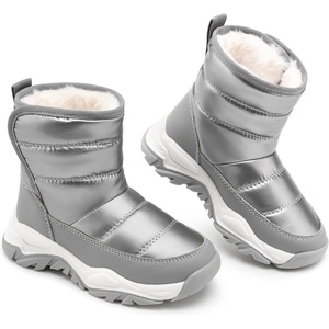 image:imageStelle Toddler Snow Boots Boys Girls Winter Cold Weather Waterproof Non Slip Warm Shoes for Little KidsGrey